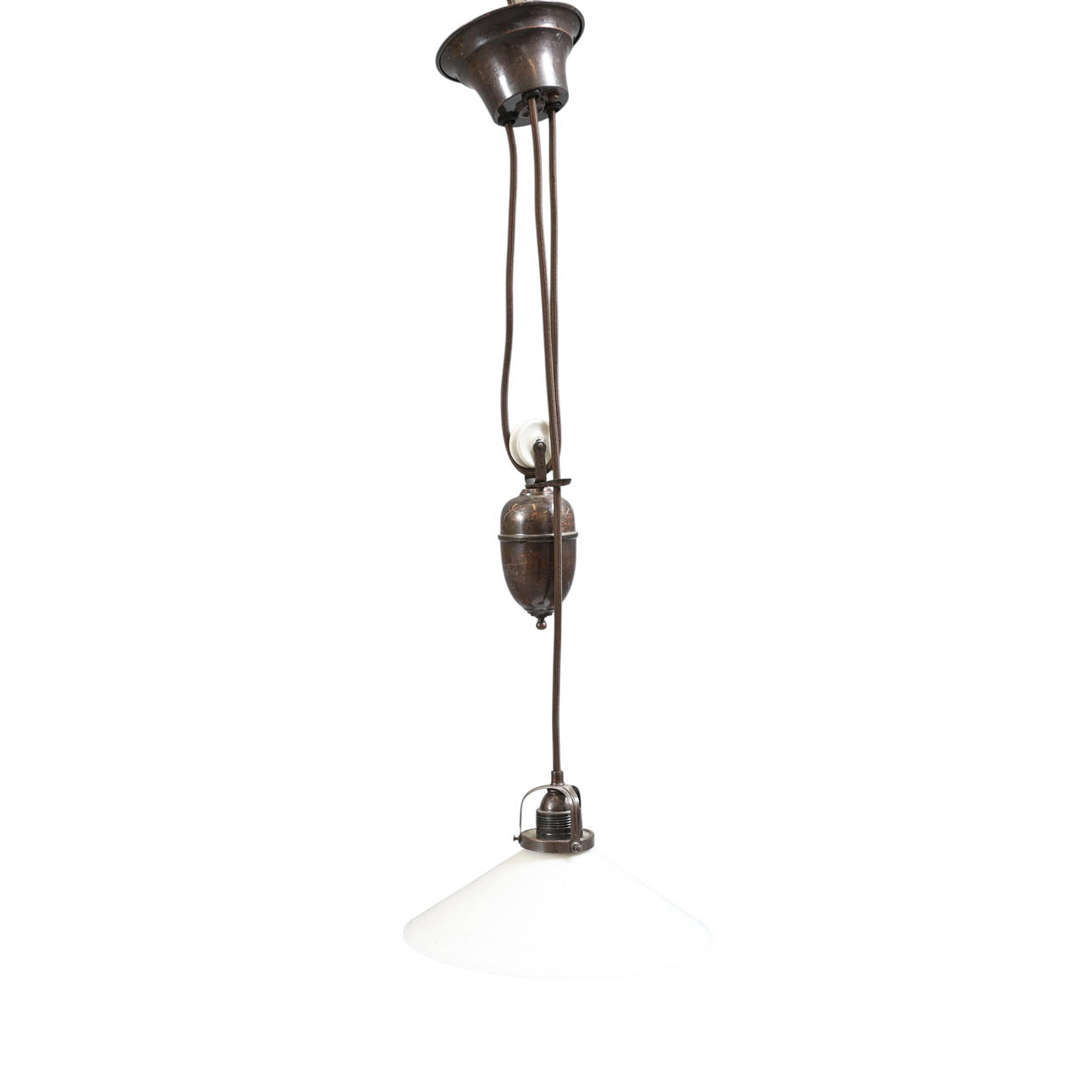 SKOMAKARLAMPA. Glas, 1900-tal.