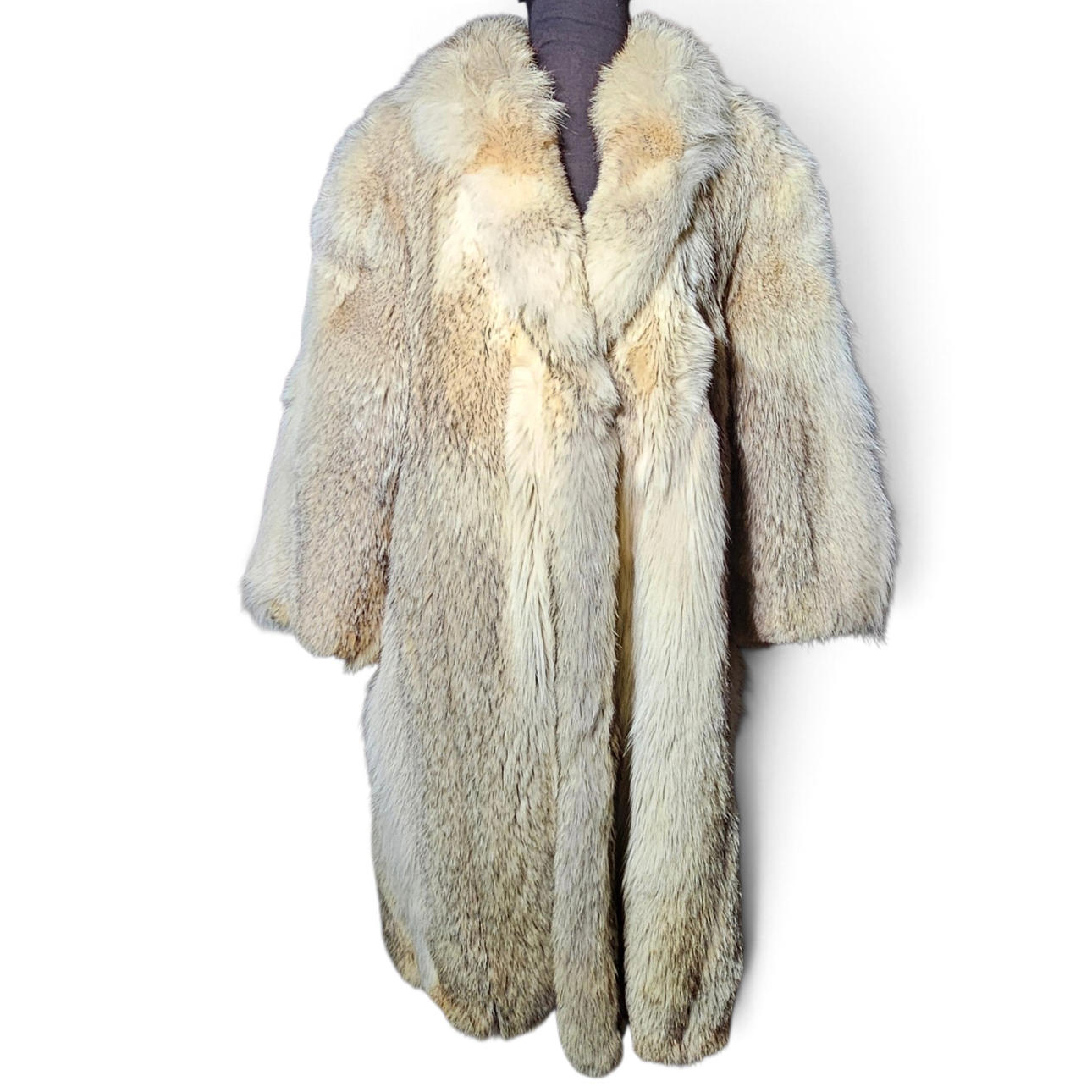 Large Siberian fox fur coat.