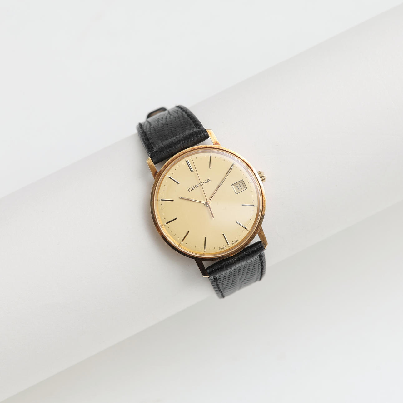 CERTINA, wristwatch, 14k gold.