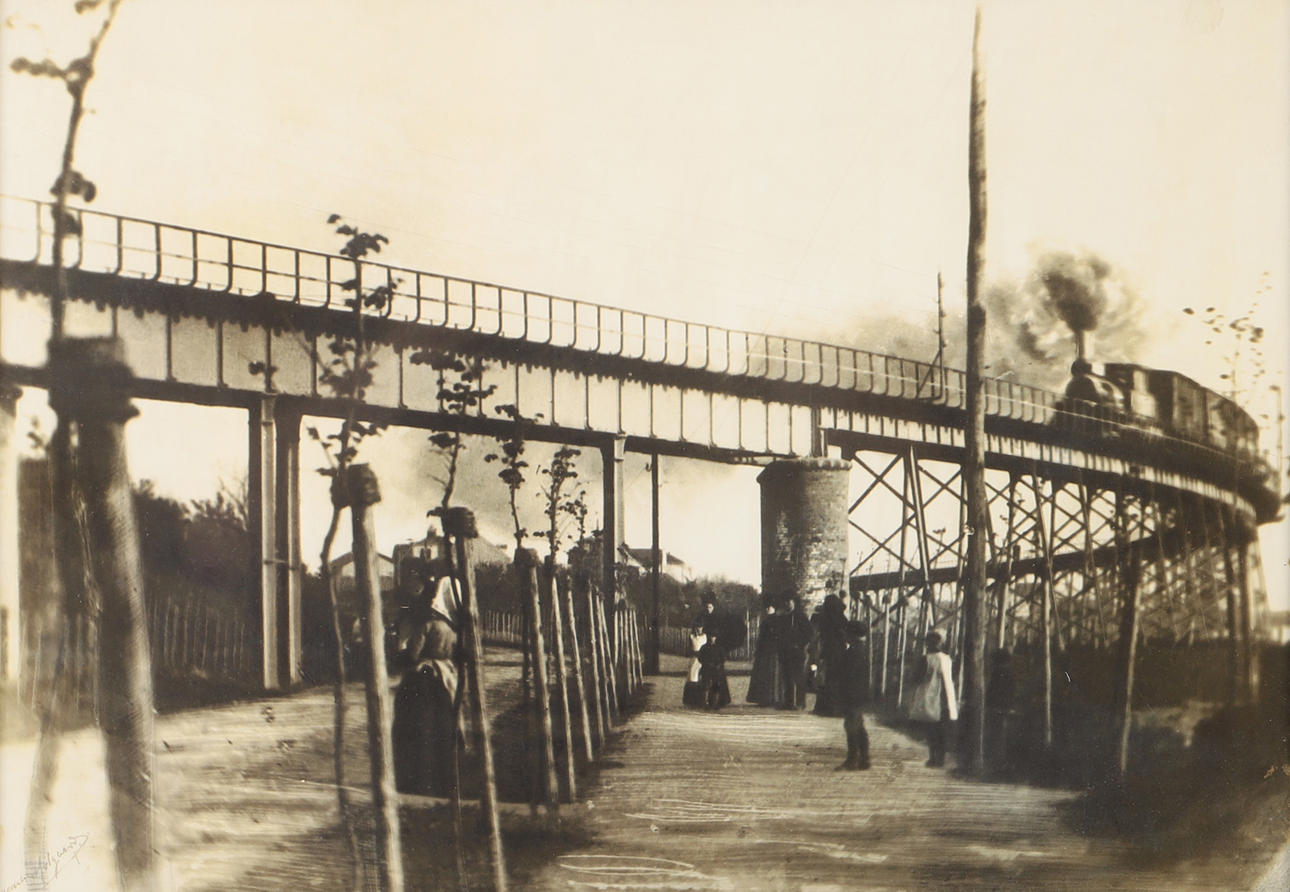 FOTOGRAFI, tågviadukten Helsingborg.