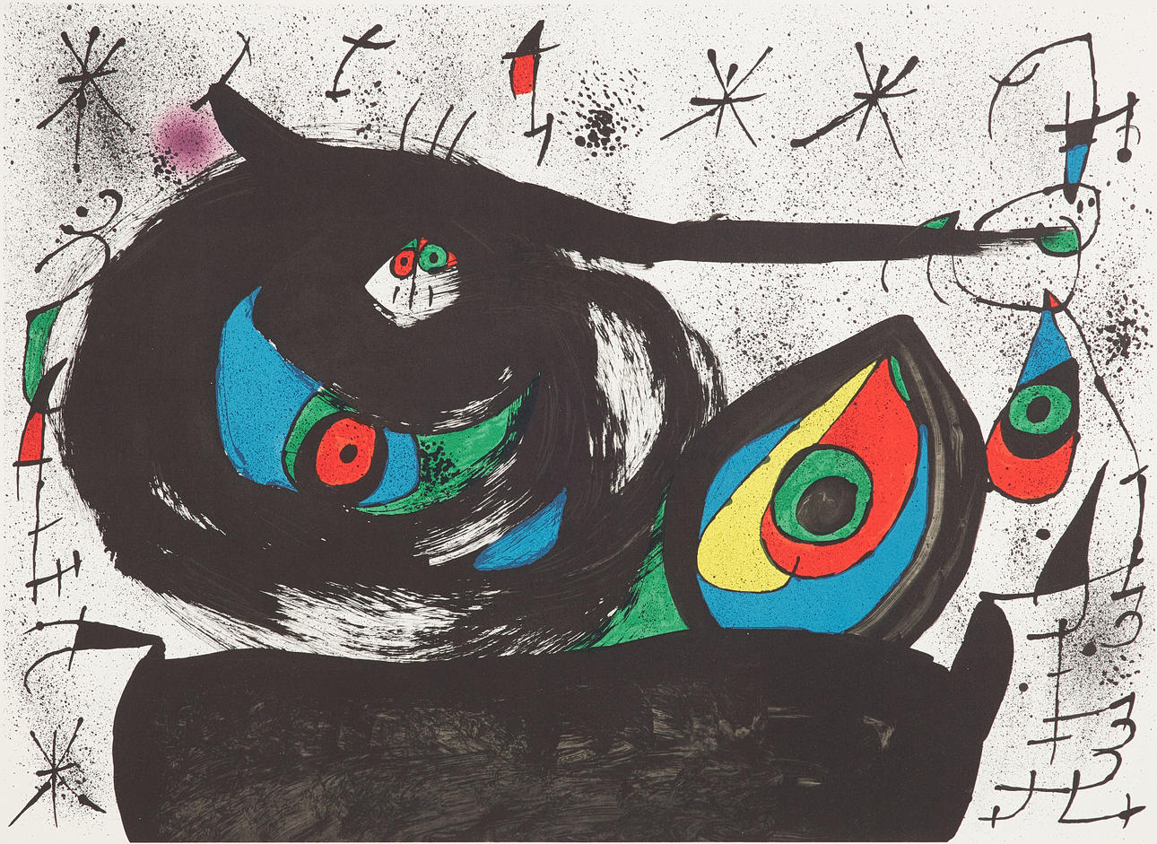 JOAN MIRÓ. Homenatge a Joan Prats.