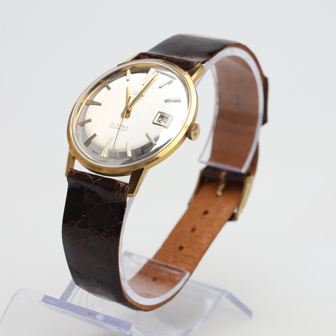 ARMBANDSUR, ATINA, 18K guld, automatic.