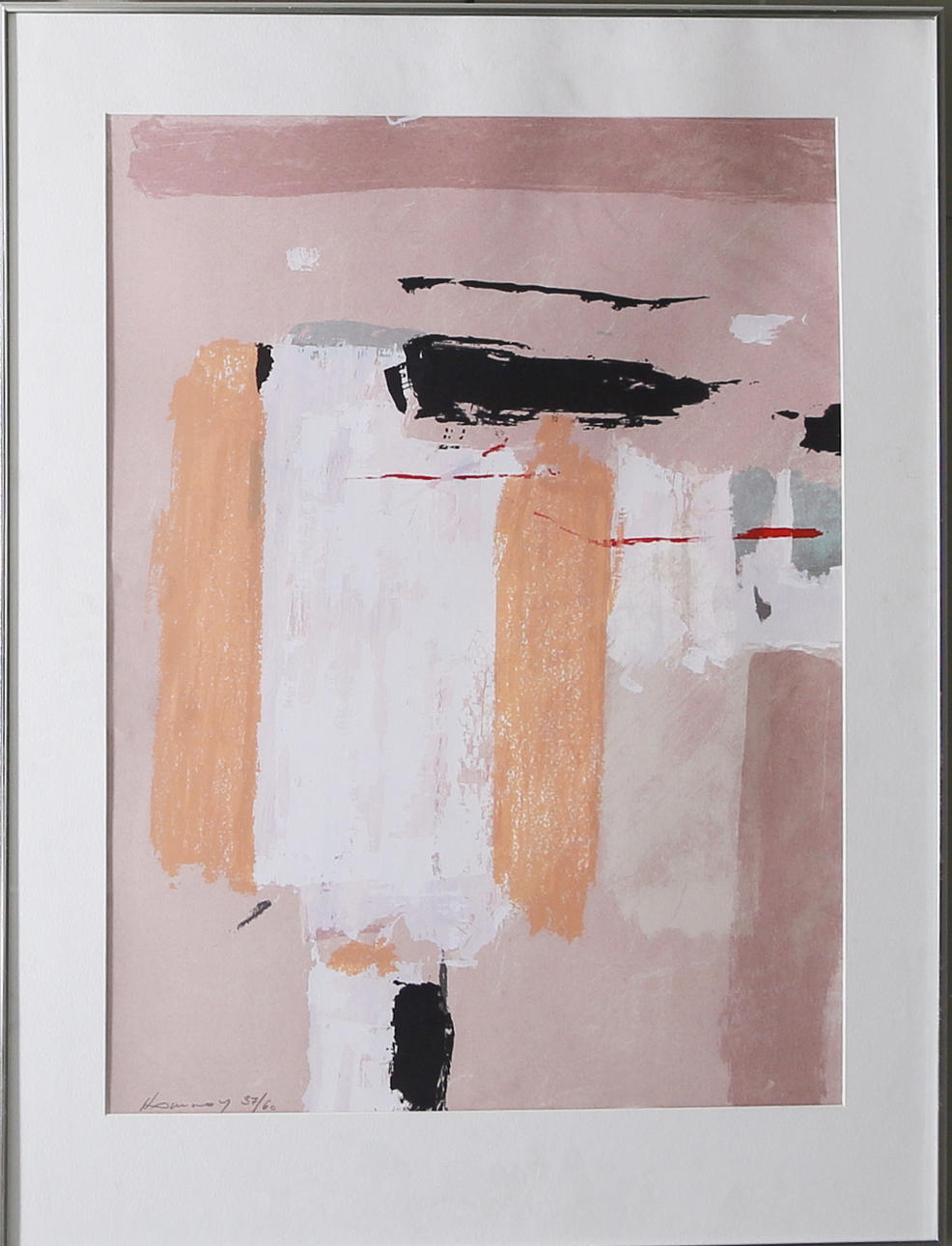 VLADIMIR KAMENDY. Manhattan frost, silk screen, nr 37/60, signerad.