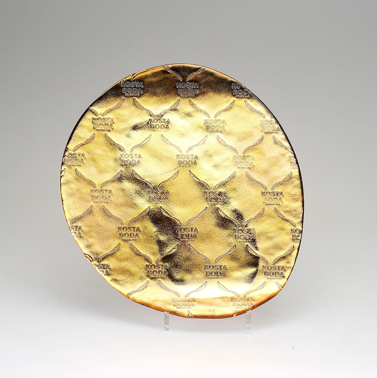 ÅSA JUNGNELIUS. Fat, konstglas, 'Make Up', Artist Choice, Kosta Boda.