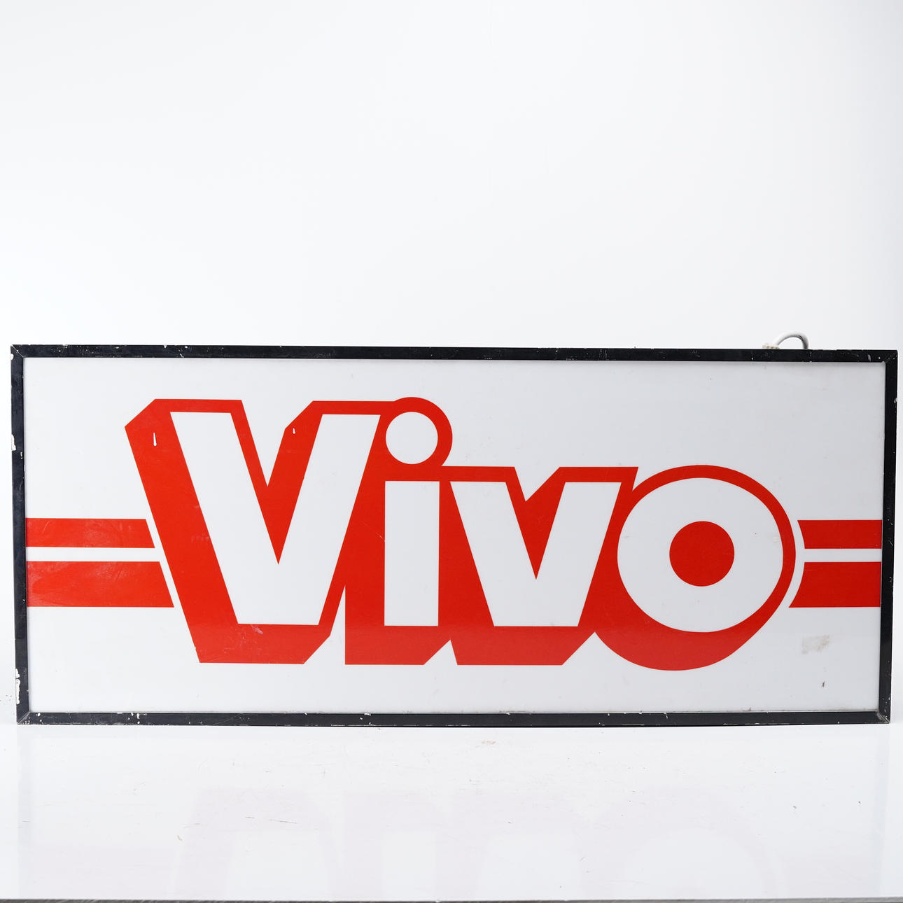 VIVO, illuminated sign, 1980s.