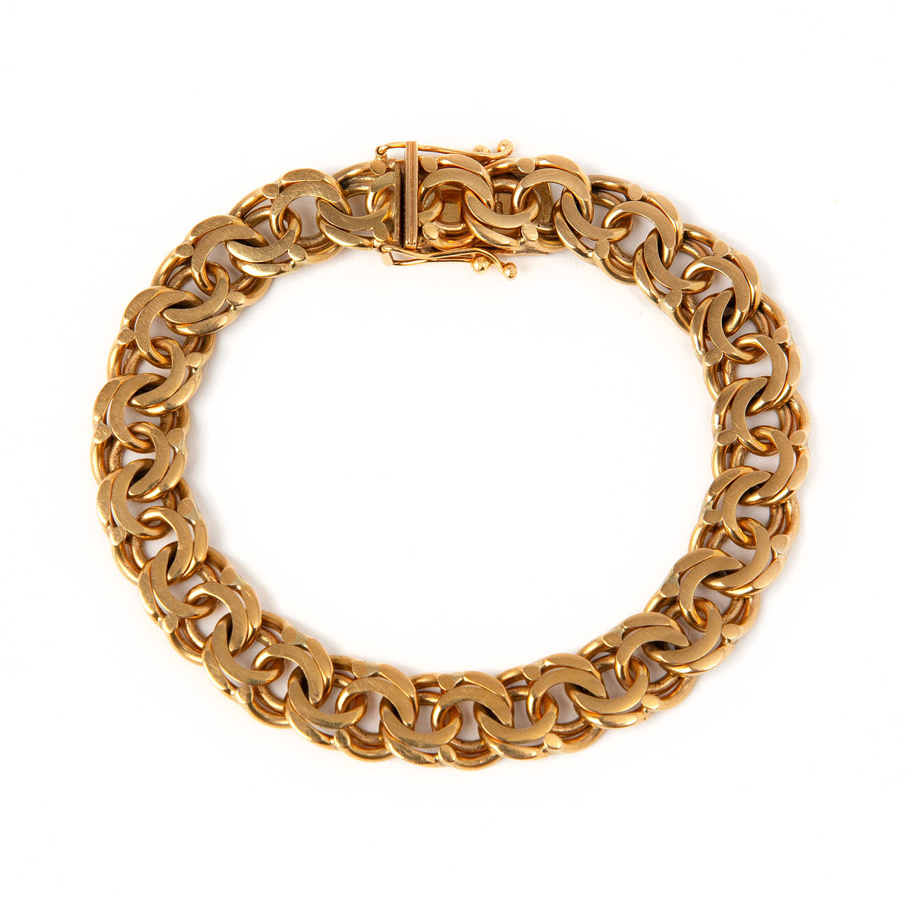 ARMLÄNK, 18K guld, Jo-Ans, Köping, 1972.