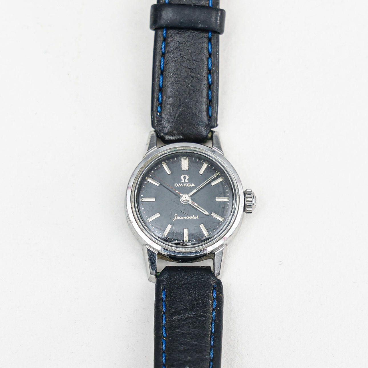 ARMBANDSUR, Omega Seamaster, damklocka.