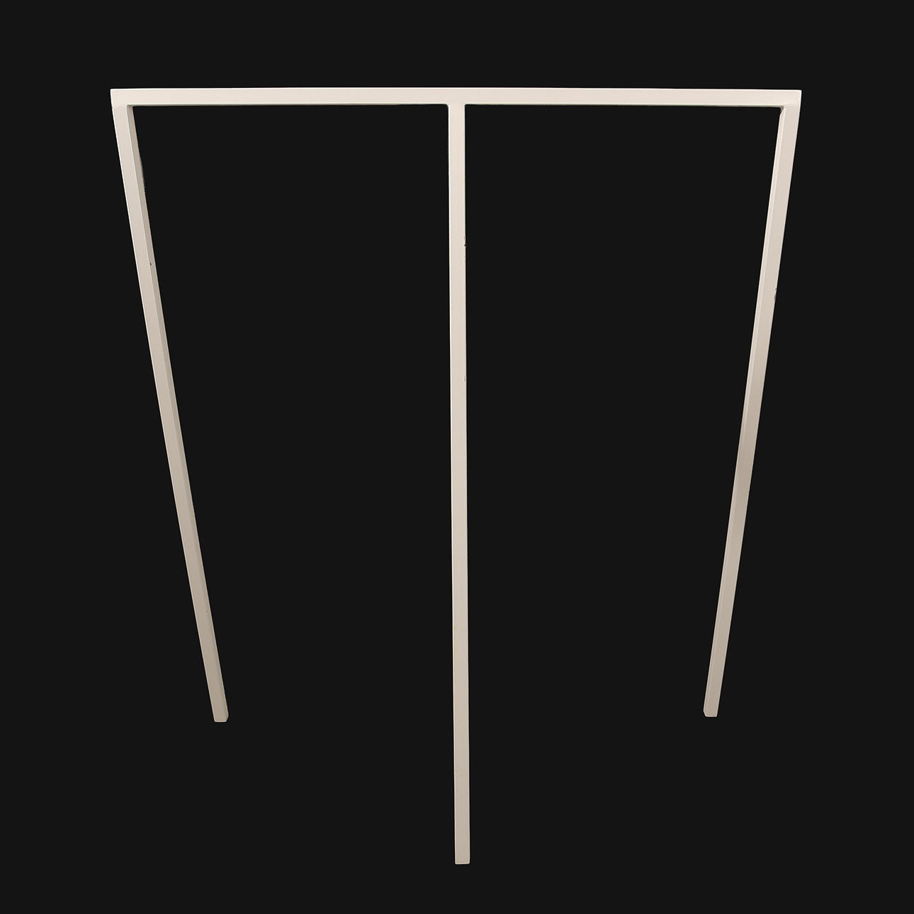 KLÄDSTÄLLNING, "Loop Stand" vitlackerad metall, design LEIF JØRGENSEN, HAY.