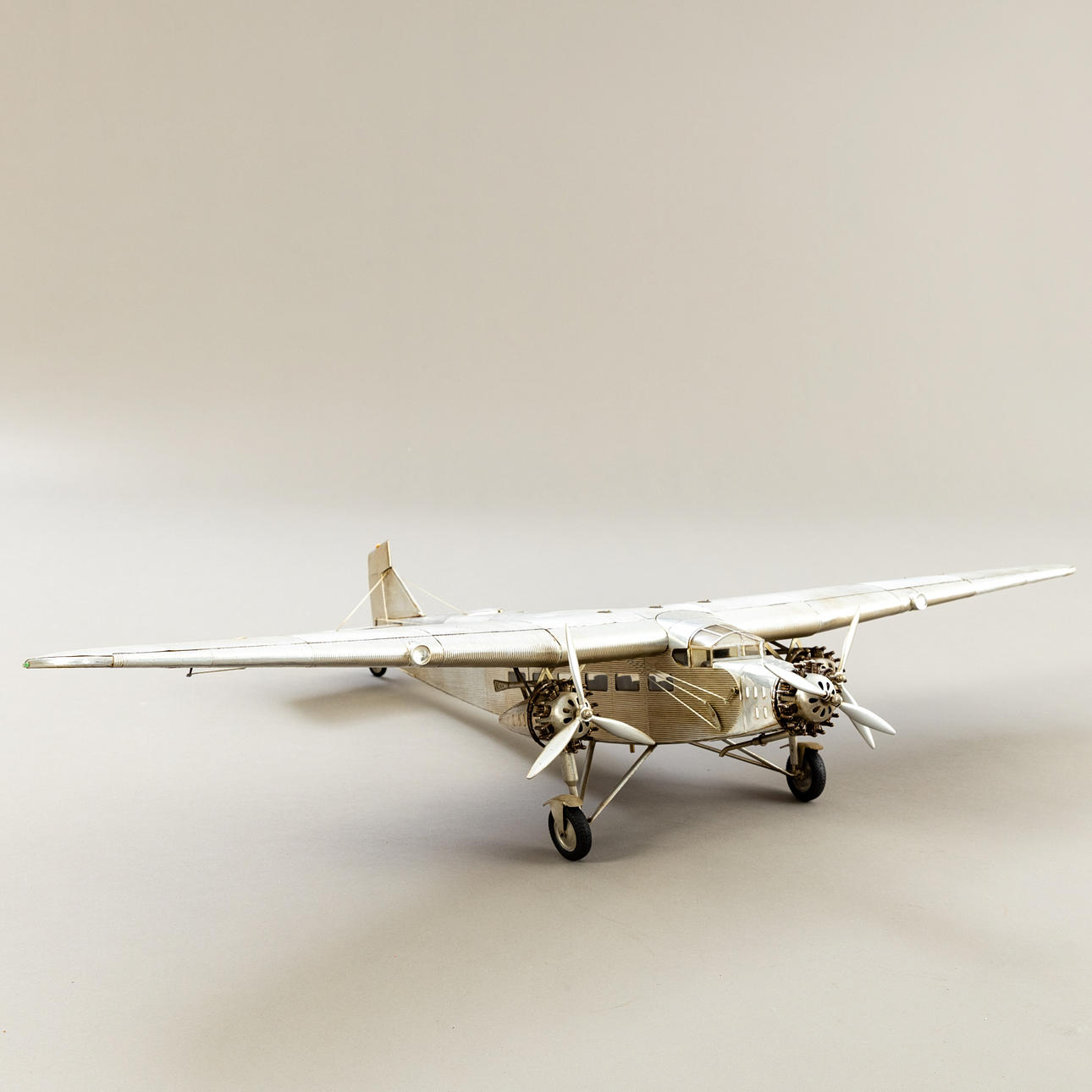 Model aircraft Ford Trimotor.