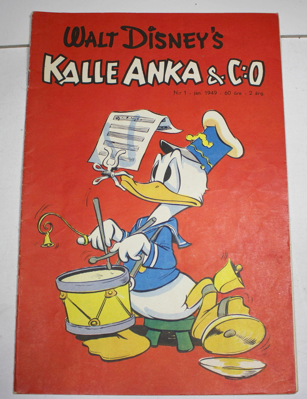 KALLE ANKA, nr. 1, 1949.