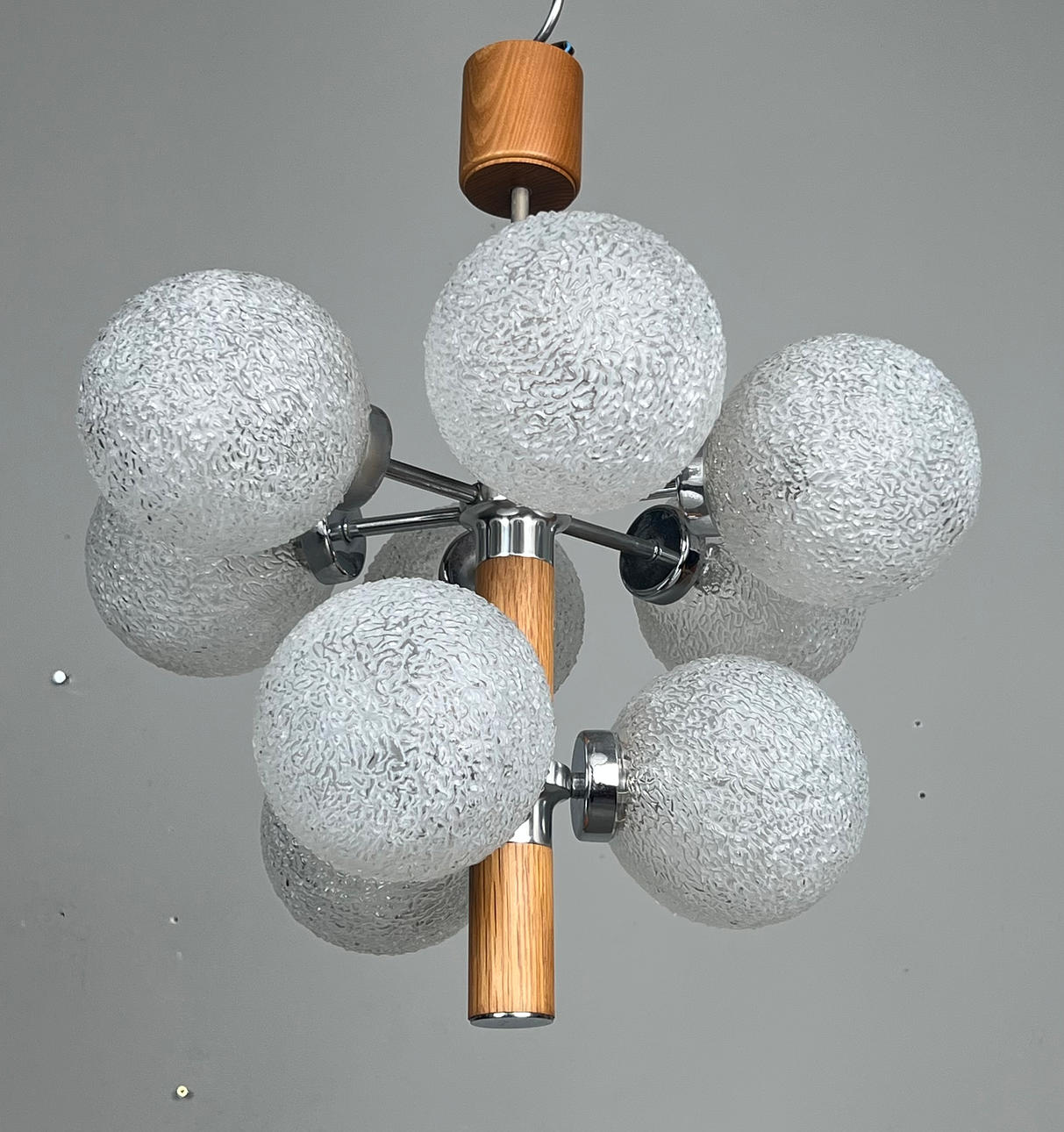 Taklampa 'Atomic' Space Age.
