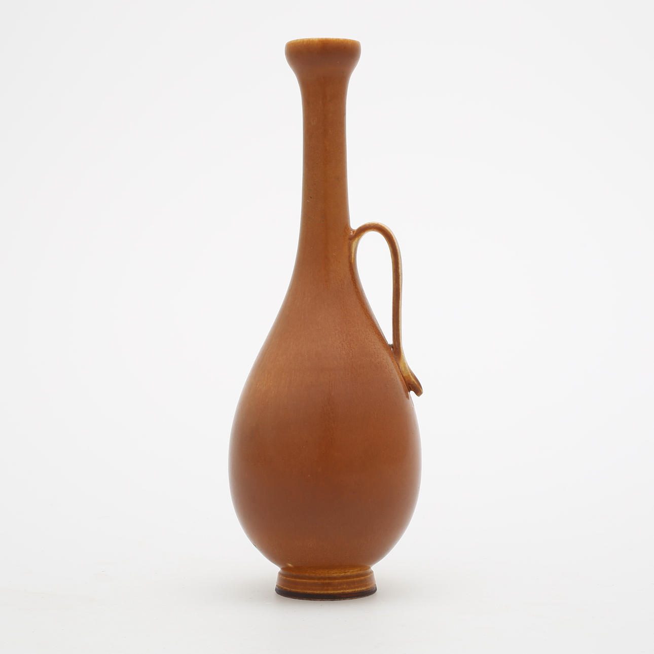 BERNDT FRIBERG, vas med hänkel, stengods, signerad med studiohanden, Gustavsberg.