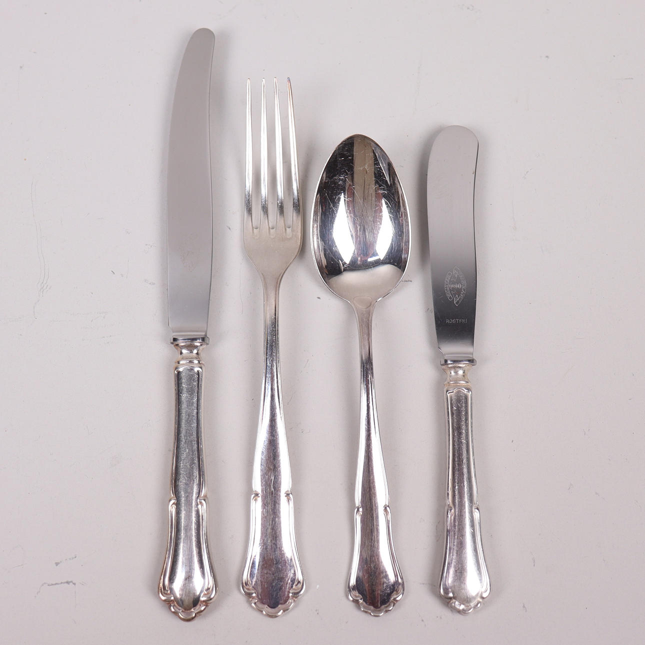 BESTICK, "Saga", nysilver, 36 delar.