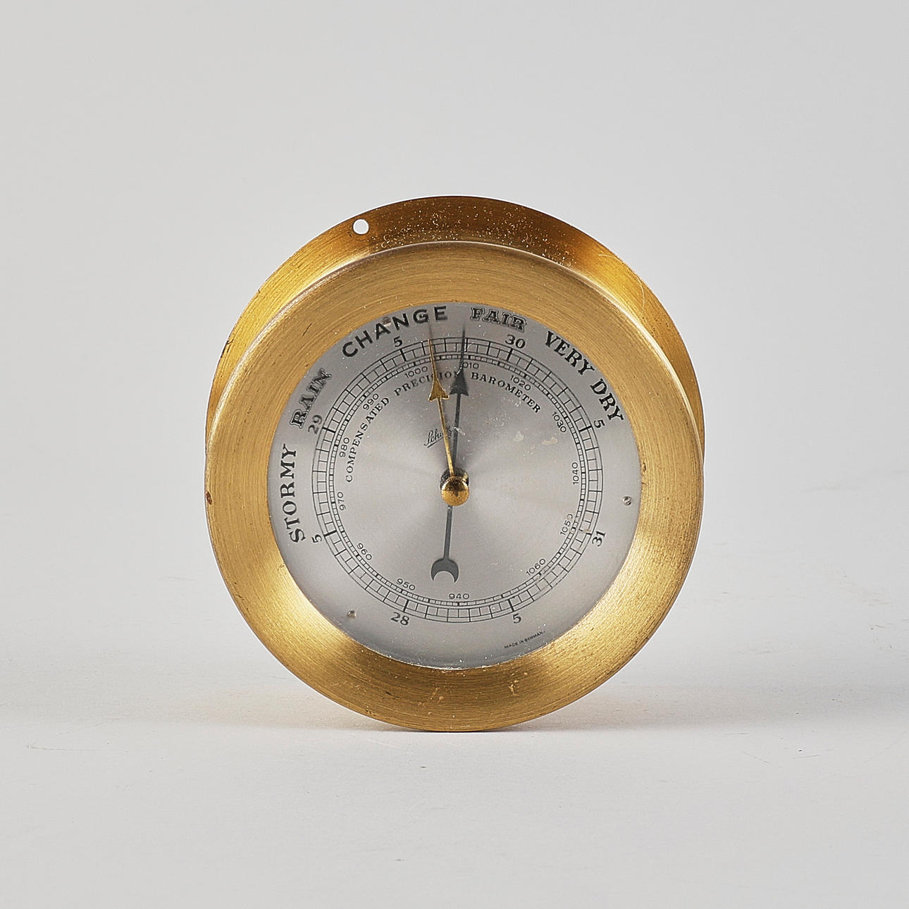 Barometer, Schultz, Mässing.