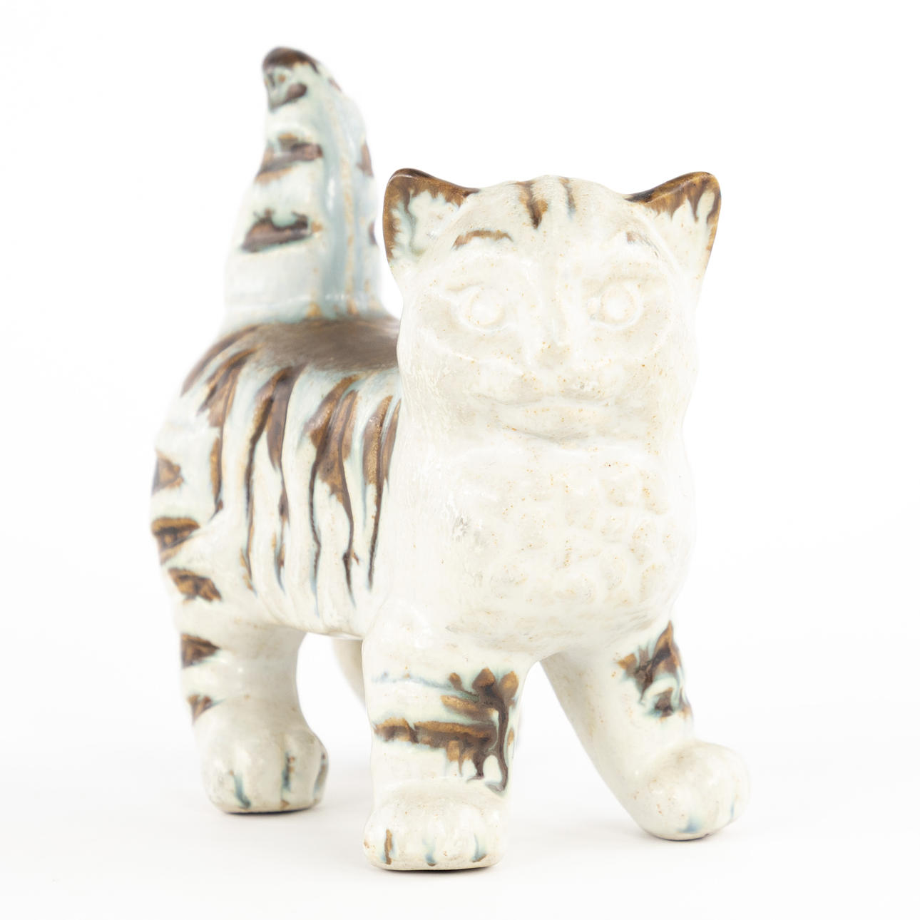 ÅKE THORNBLAD. Figurin, katt, Höganäs.