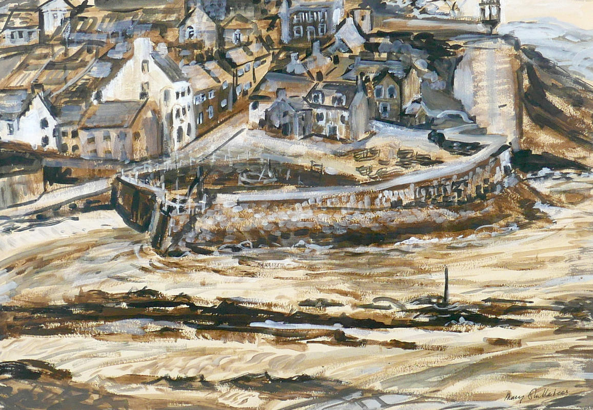 MARY SHILLABEER (BRITISH, 1906-1992): CRAIL, FIFE COAST.