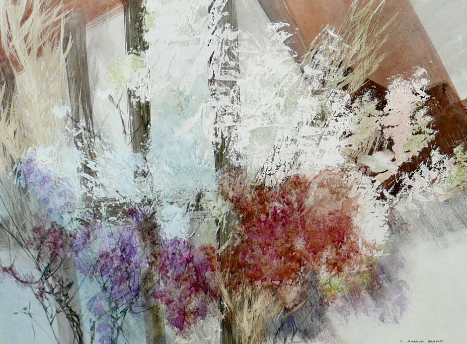 F. DONALD BLAKE (BRITISH, 1906-1997): SPRINGTIME IN KENT.