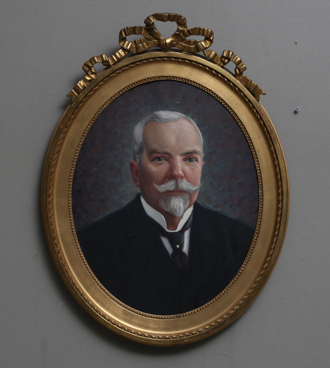 OIDENTIFIERAD KONSTNÄR. Olja på duk, signerade och daterade.