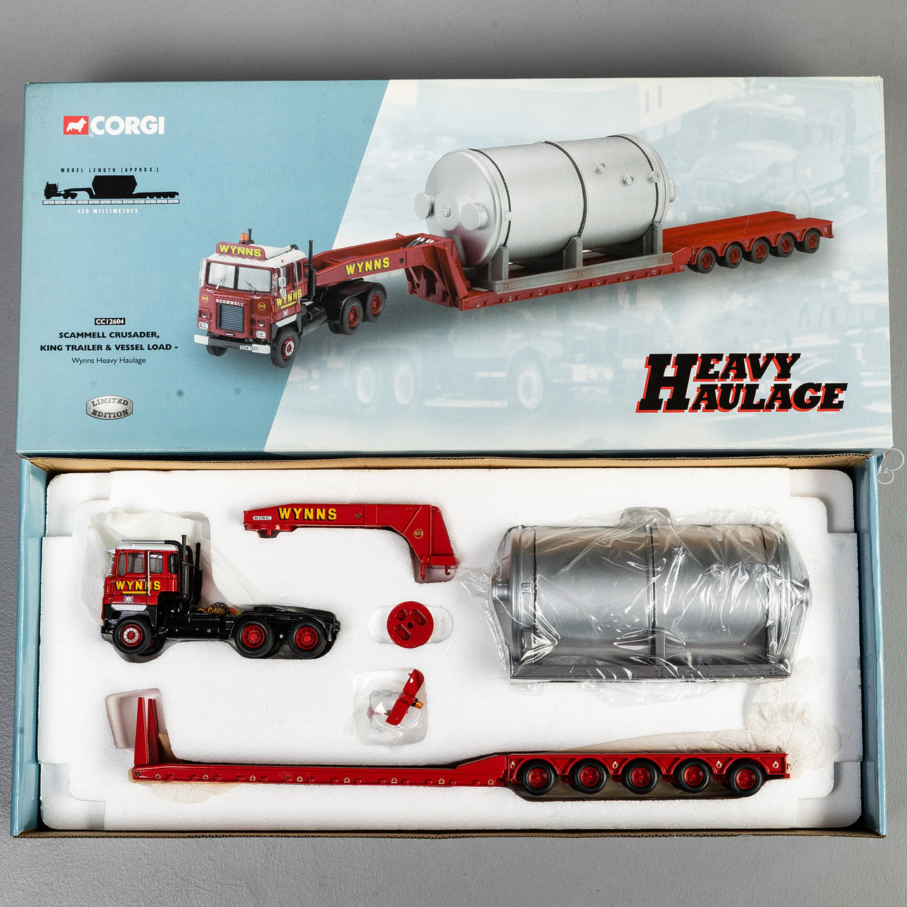 CORGI HEAVY HAULAGE SET CC12604.