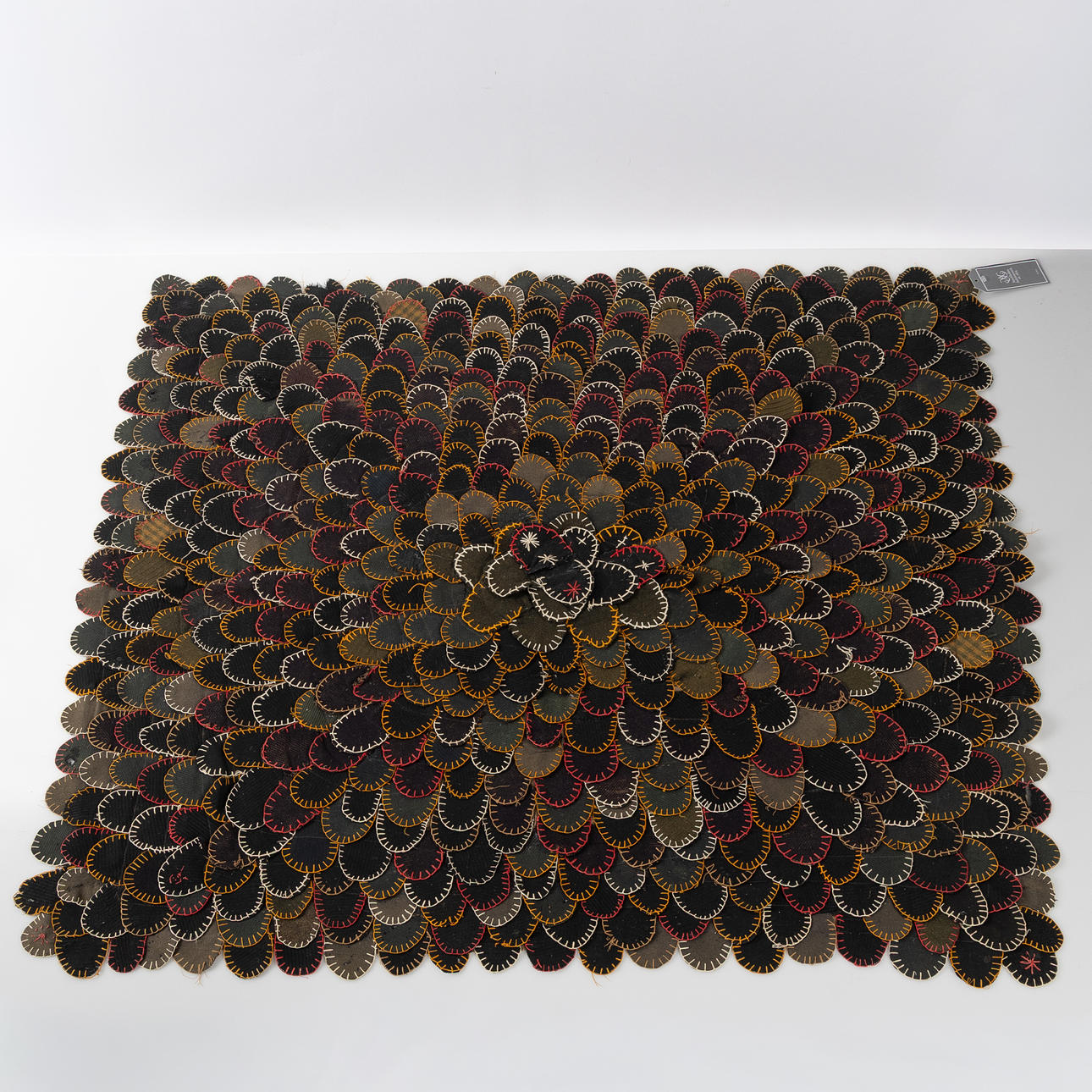 RAG RUG, so-called "Klackmatta", circa 1900.