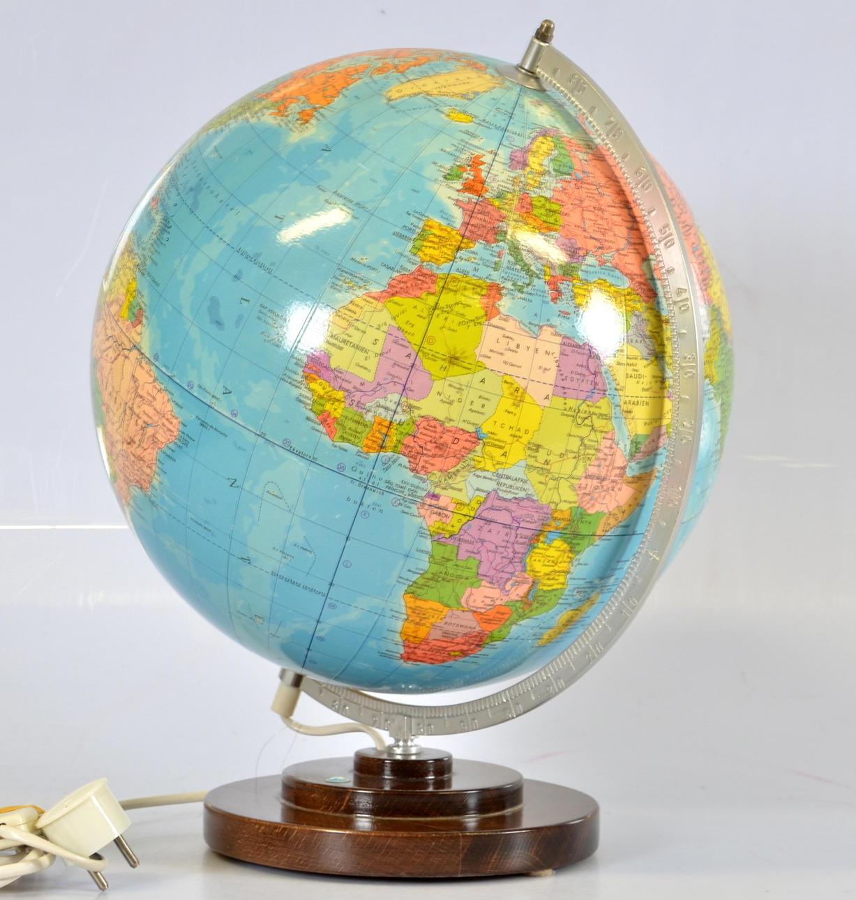 JORDGLOB, Politiska Jordglob, Räth, 1900-tal.