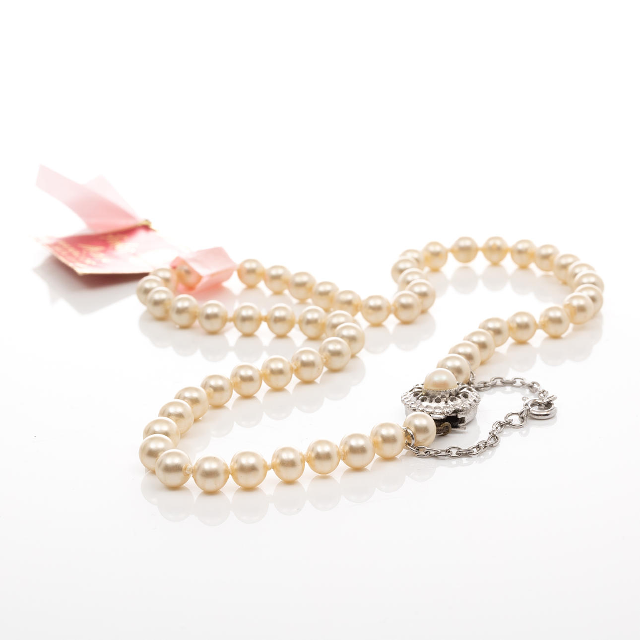 PÄRLCOLLIER, Mallorcapärlor.