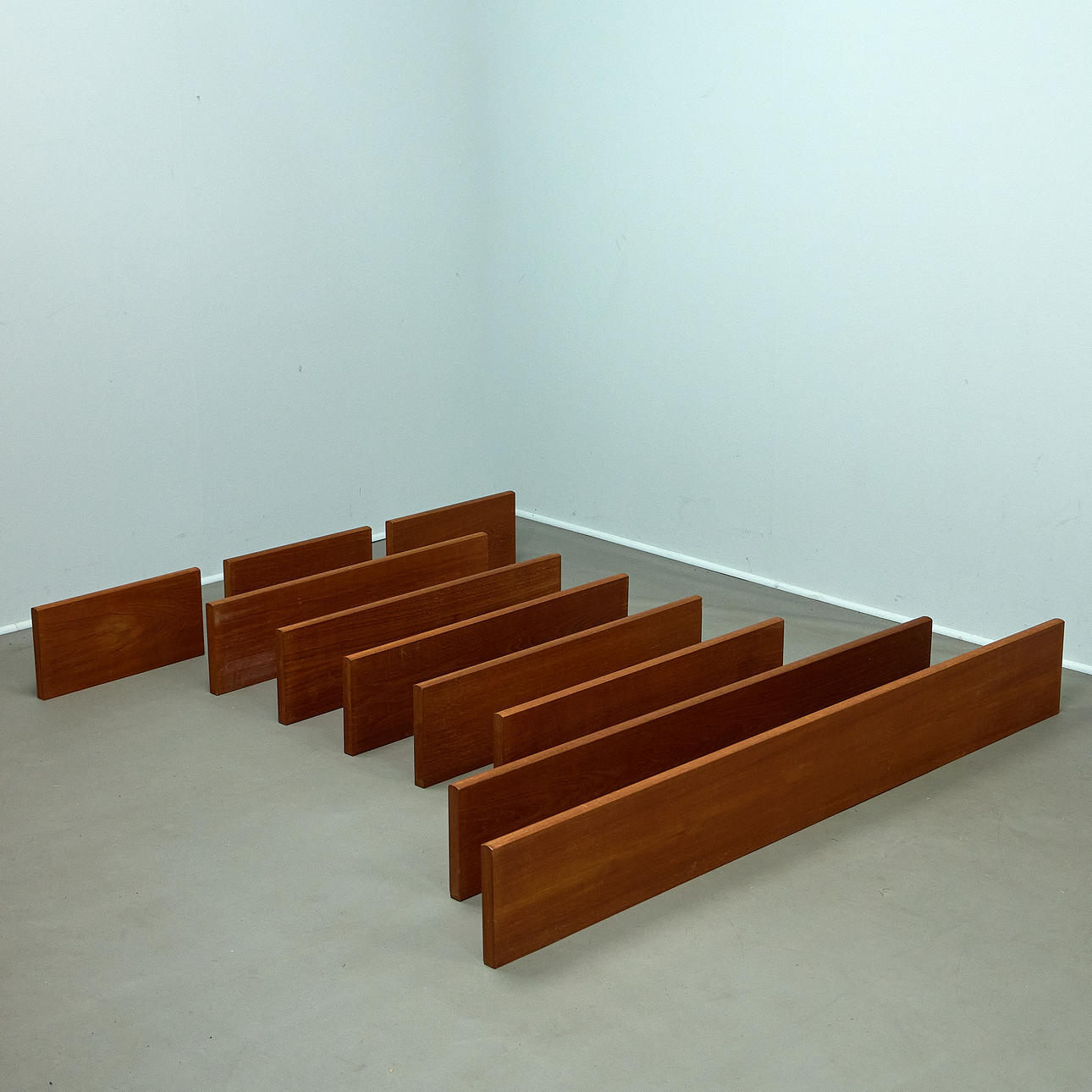 WALL SHELF / SHELVING SYSTEM, teak, 1970s, Denmark (10).