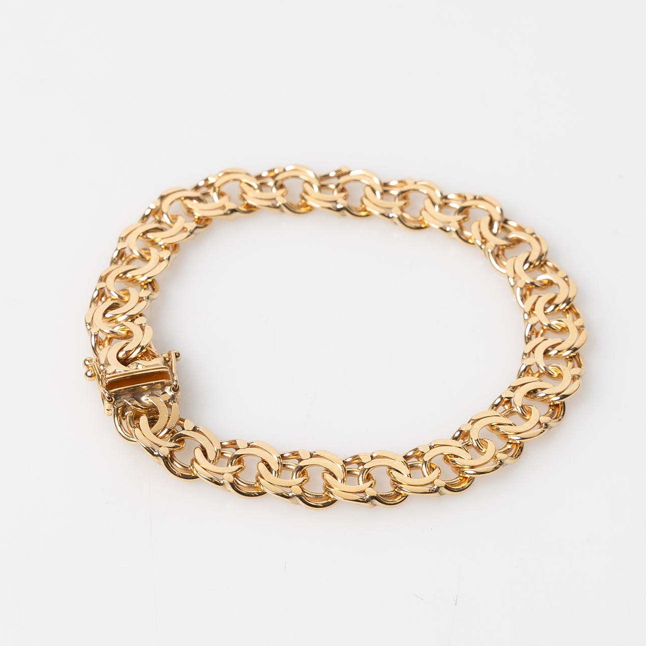 ARMBAND, 18K guld, LBA, Köping, 1964.