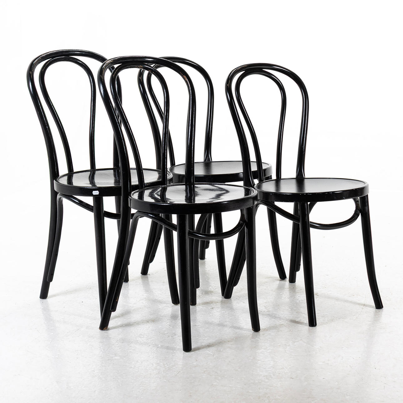 GILLIS LUNDGREN. Stolar, 4st, "Öglan", Ikea.