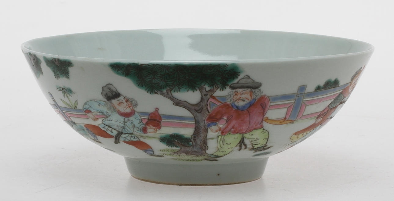 SKÅL, porslin, Kina.