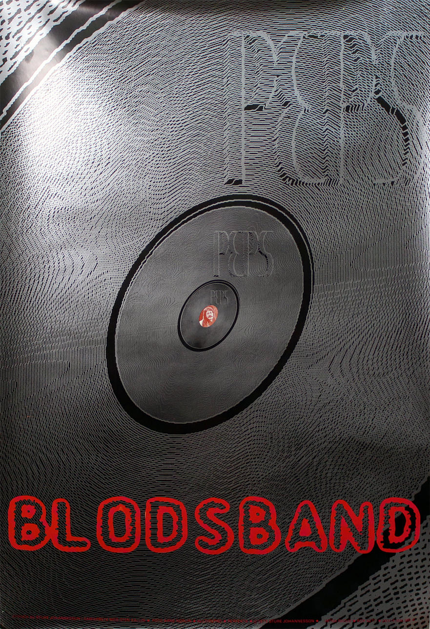 STURE JOHANNESSON. Peps Blodsband. Offsetryck. Osignerad.