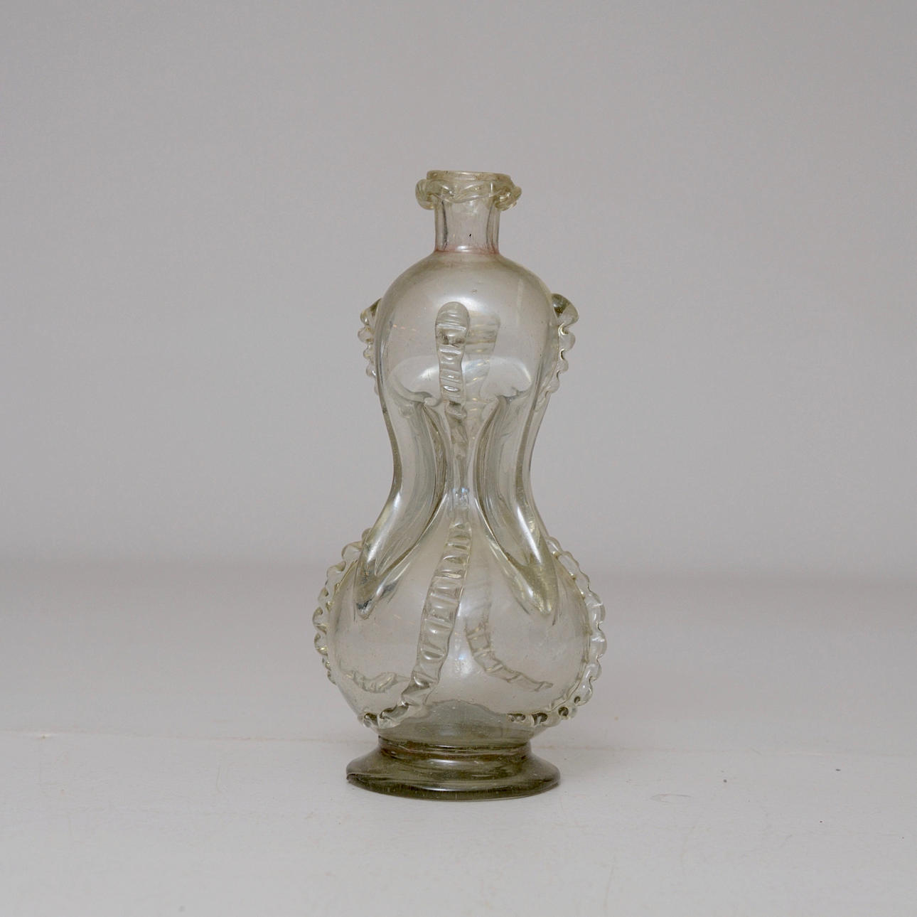 KLUCKFLASKA. STRÅLAFLASKA 17-1800-tal.