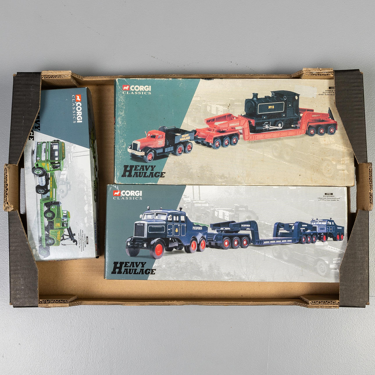 CORGI HEAVY HAULAGE COMMERCIALS.