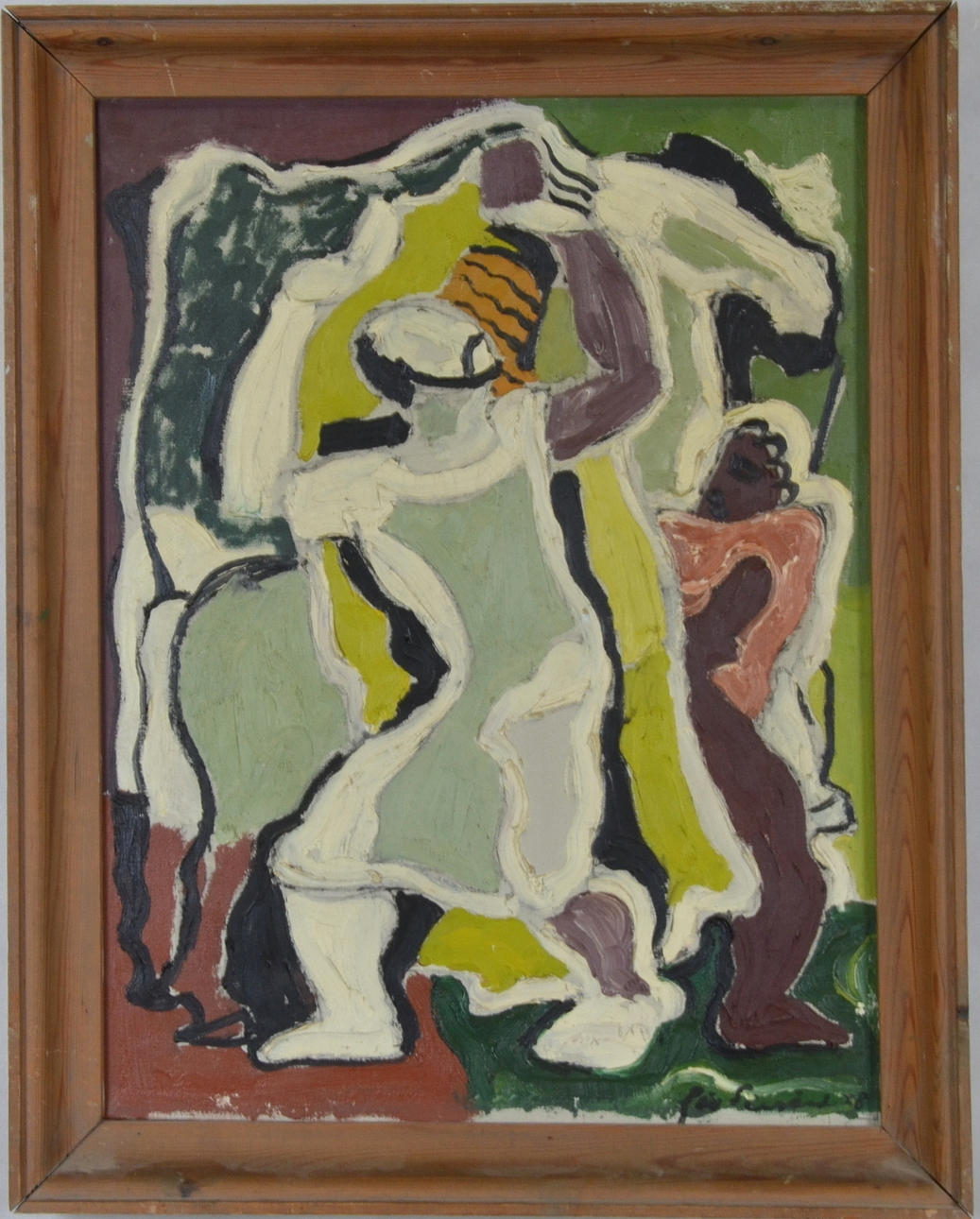 PÄR SIEGÅRD. Olja på duk.