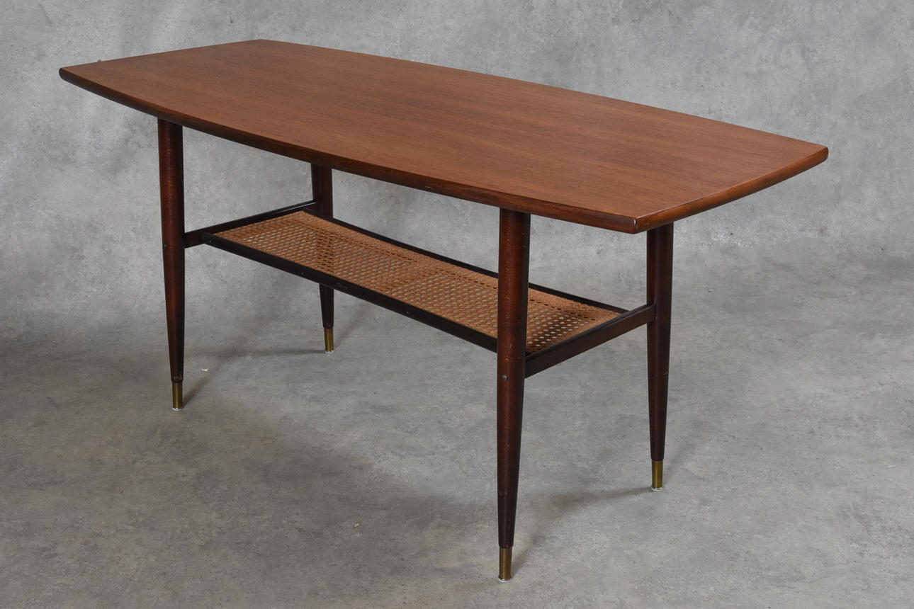 SOFFBORD med tidningshylla, Larssons Möbelfabrik Tibro.