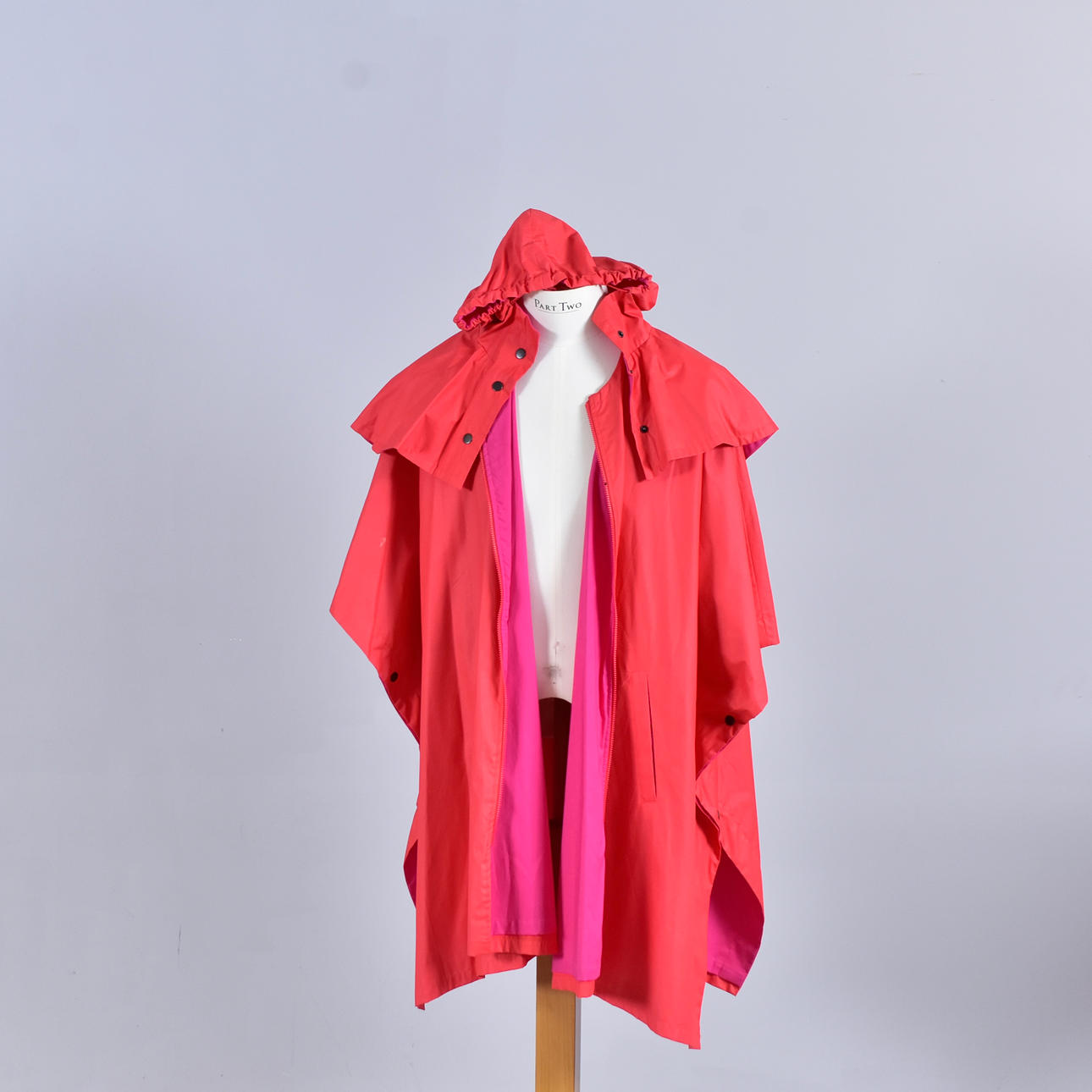 RAINCOAT AND HAT.