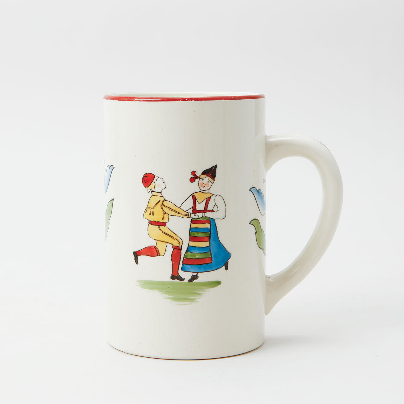 STOP ”Daladansen”, earthenware, Rörstrand early 20th century.