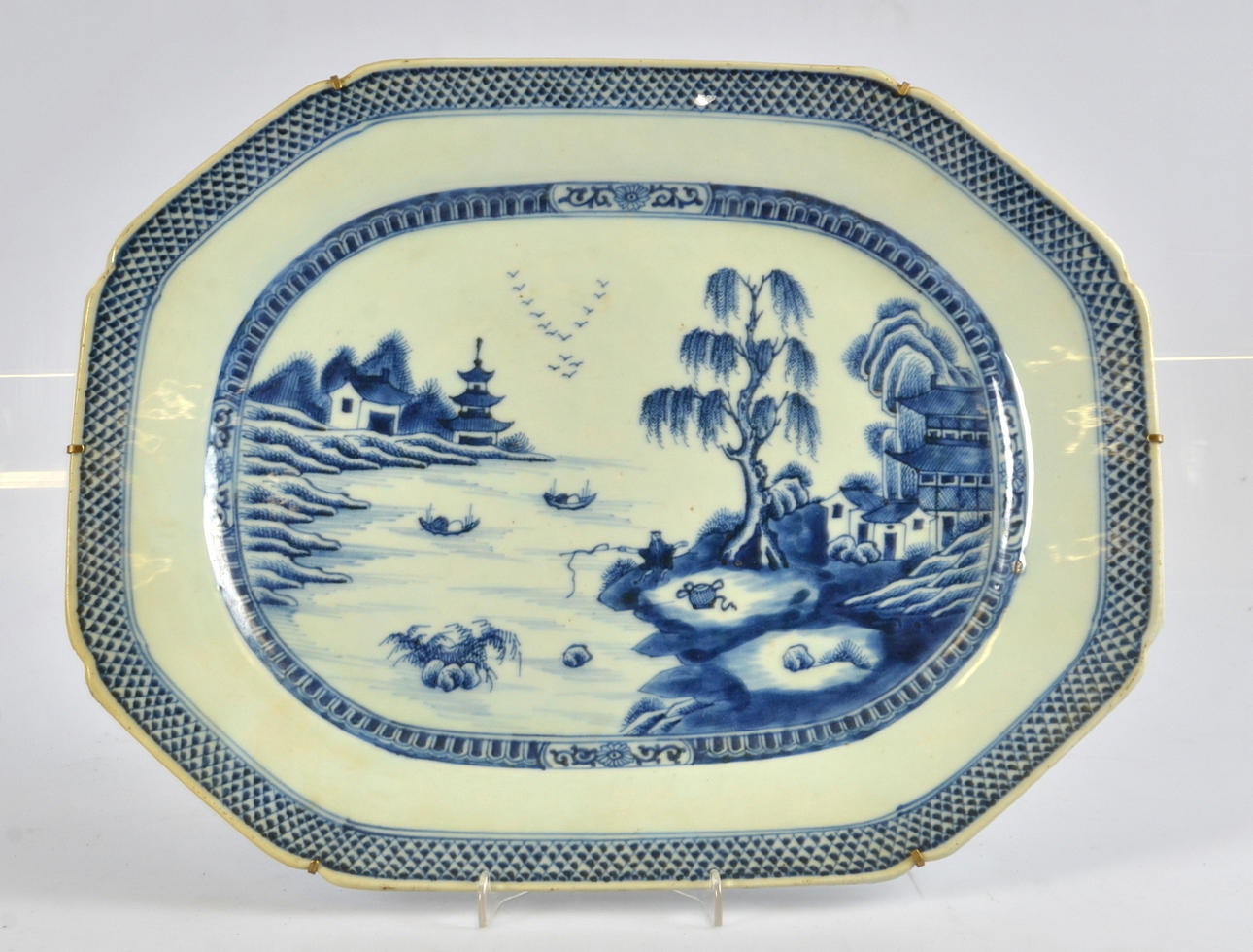 STEKFAT porslin Kina, Qianlong (1736-95).