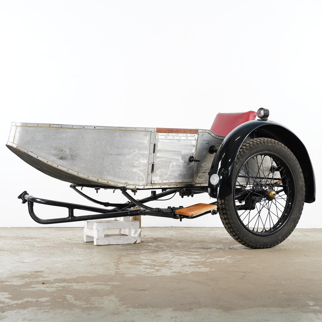 SIDE CAR, approx. 1920s.