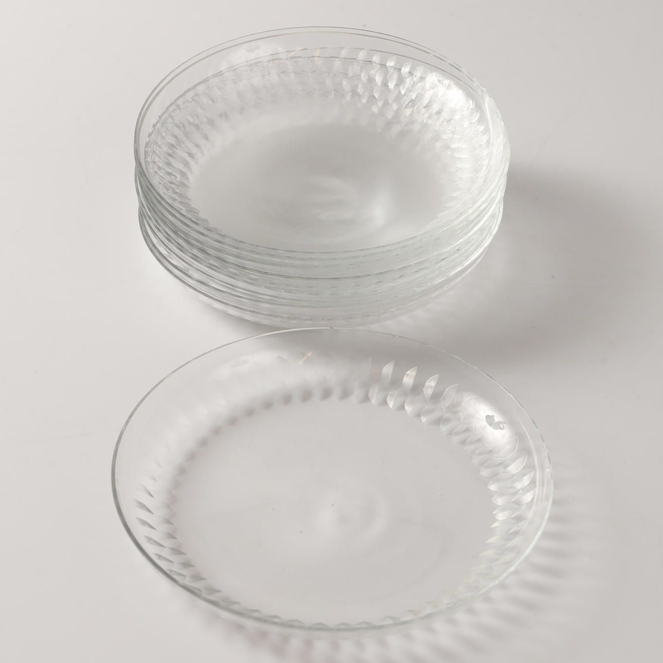 DESSERTTALLRIKAR, 10 stycken, glas.