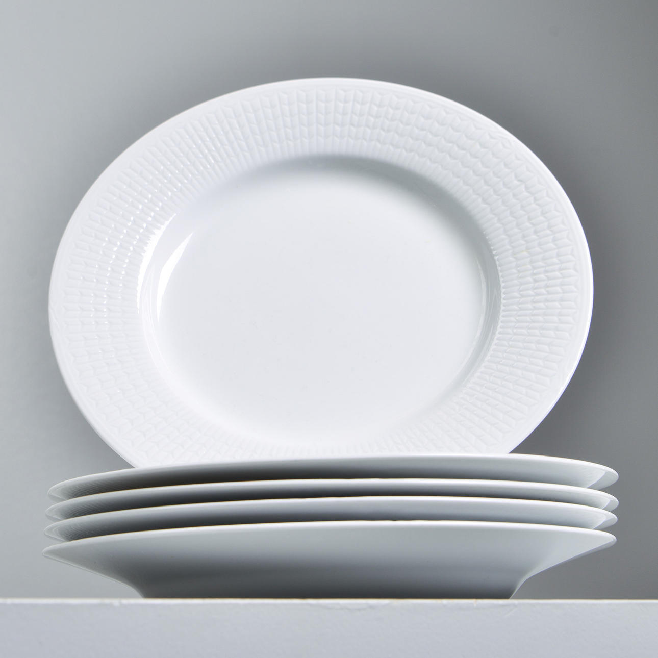 LOUISE ADELBORG. "Swedish Grace", plates, 5 pcs, Rörstrand.