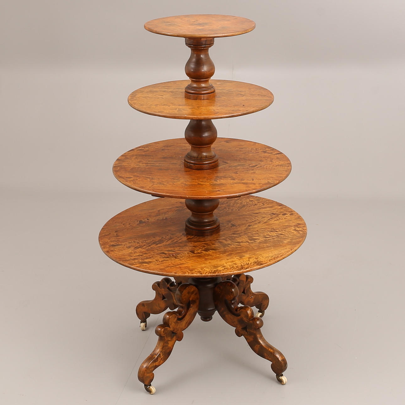 ETAGERE, nyrokoko, björk, 1800-tal.