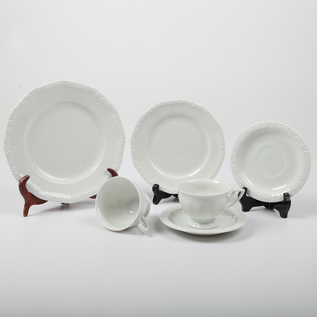 SERVISDELAR, 20 stycken, "Classic rose", Rosenthal.