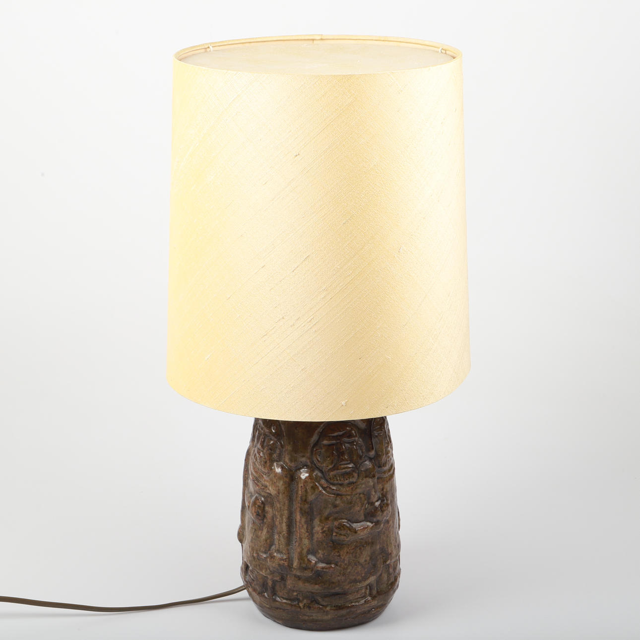 ÅKE HOLM. Bordslampa, keramik, signerad.