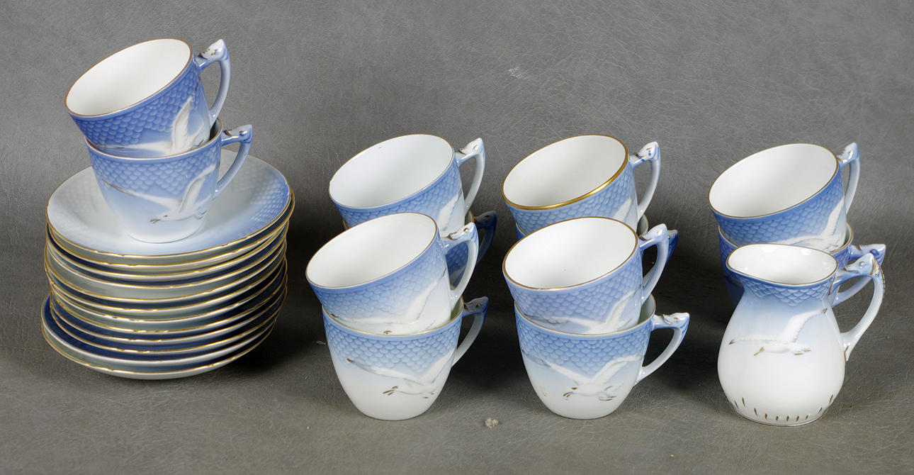 KAFFESERVIS, "Måsen", Bing & Gröndal.