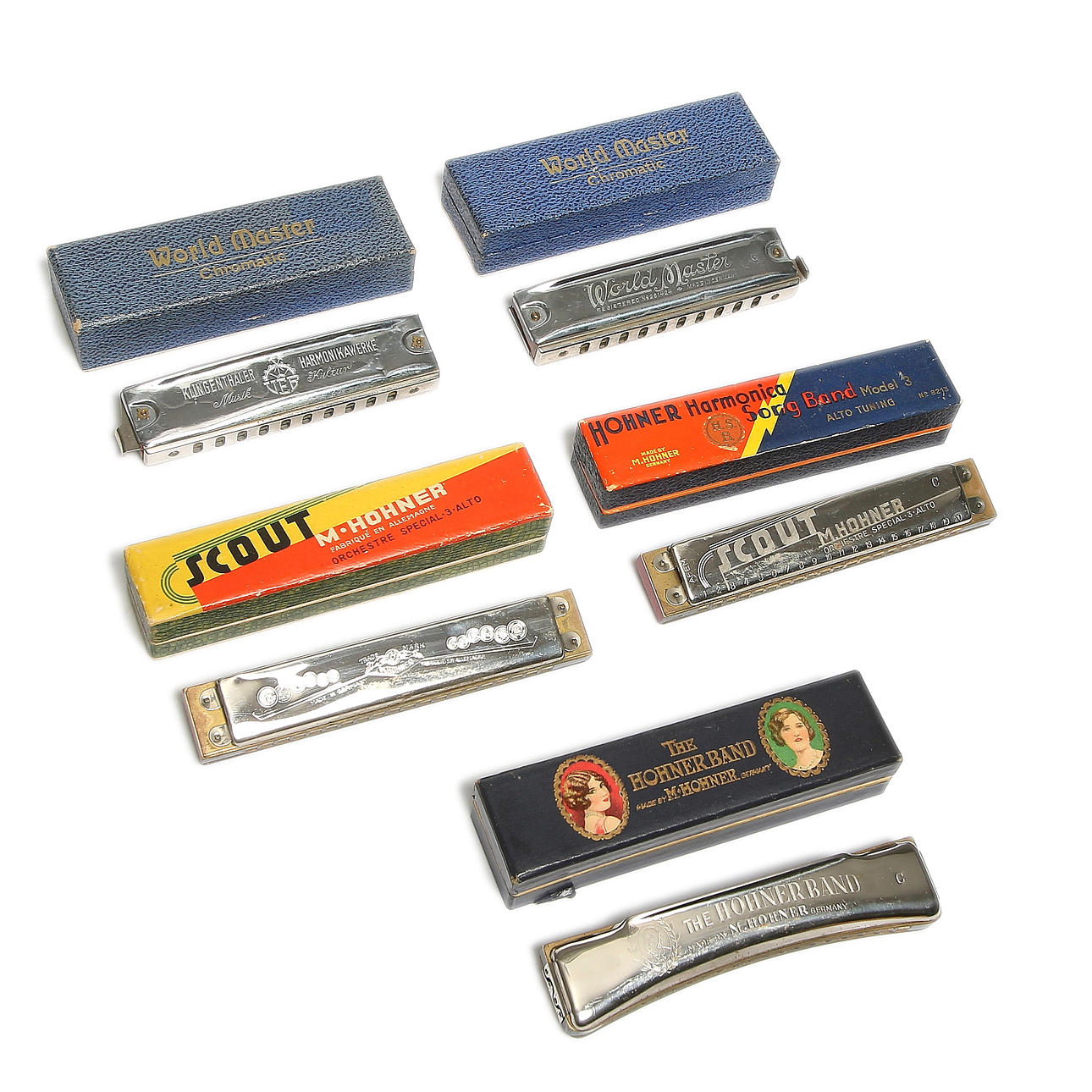 MUNSPEL, 5 st. Hohner.