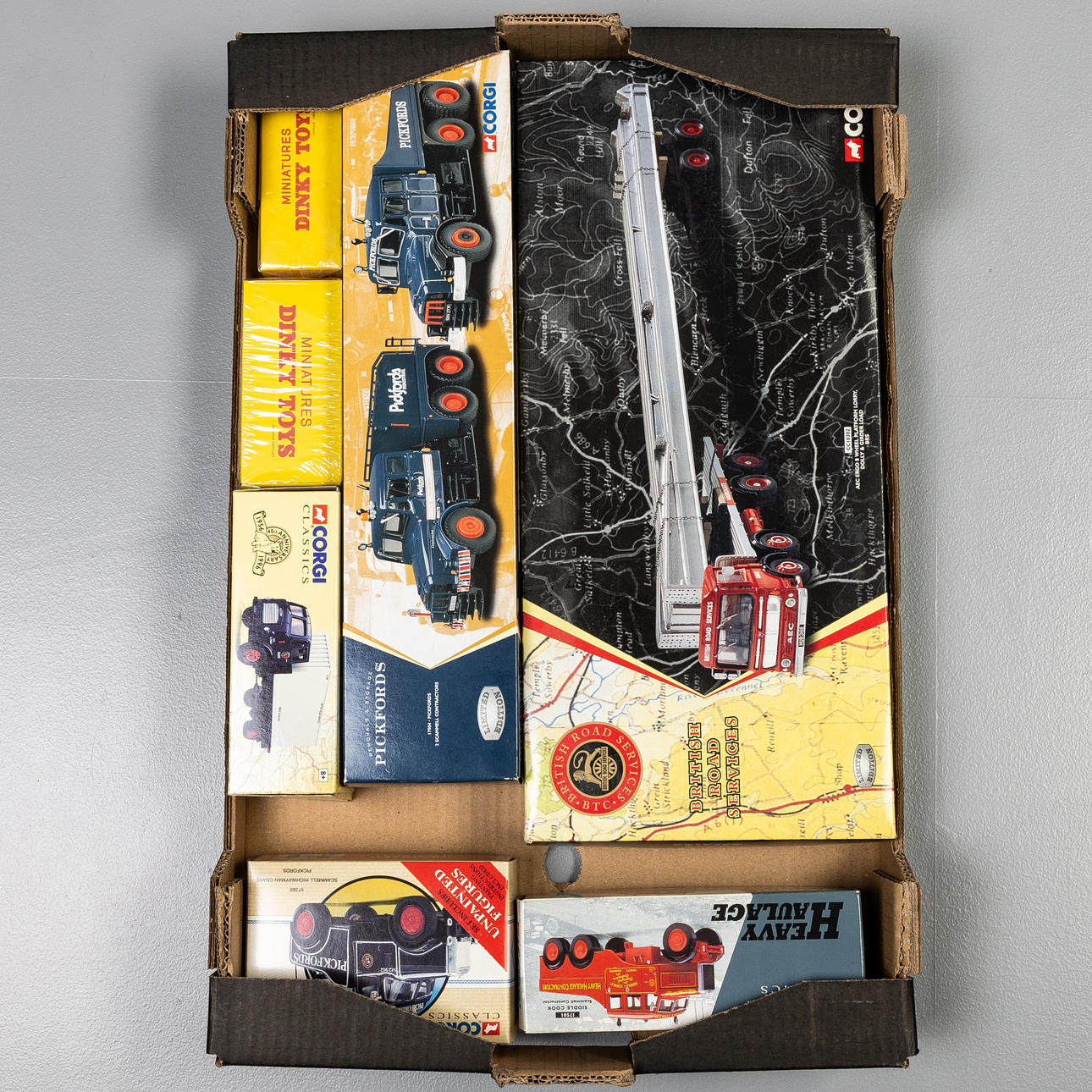 CORGI-ATLAS DIECAST COLLECTION.