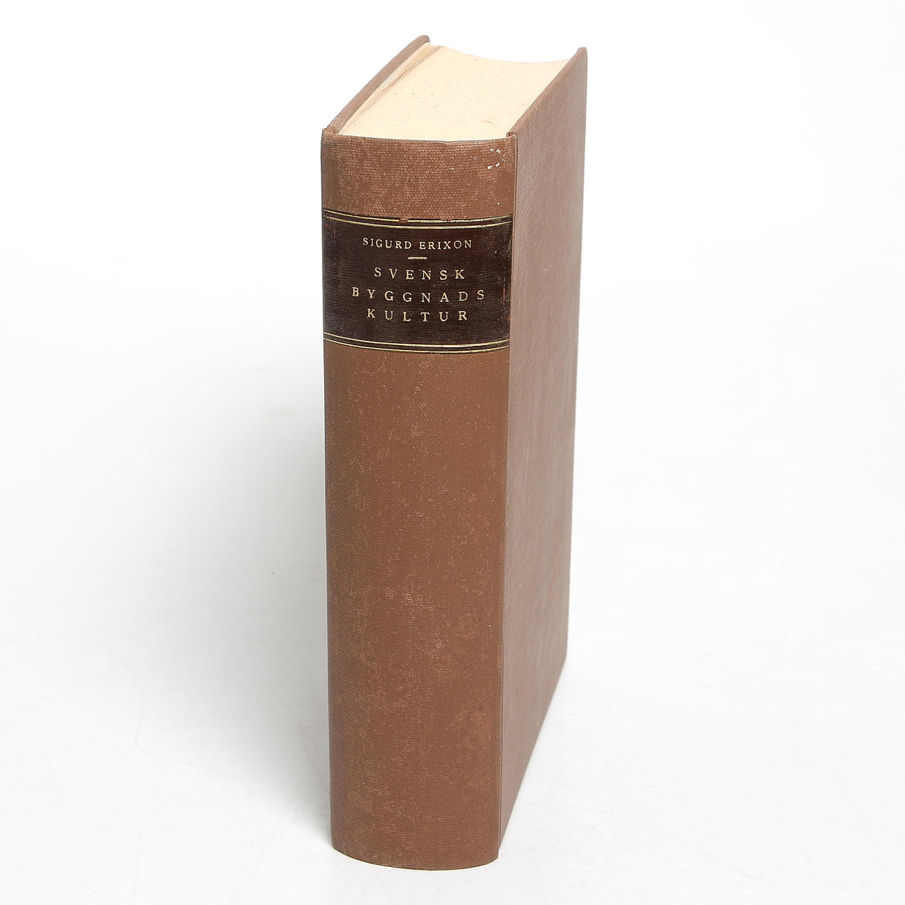 BOK, inbunden, "Svensk Byggnadskultur", Sigurd Erixon, Aktiebolaget Bokverk, 1947.