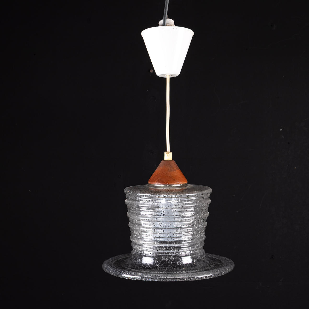 TAKLAMPA, glas, 1960-tal.