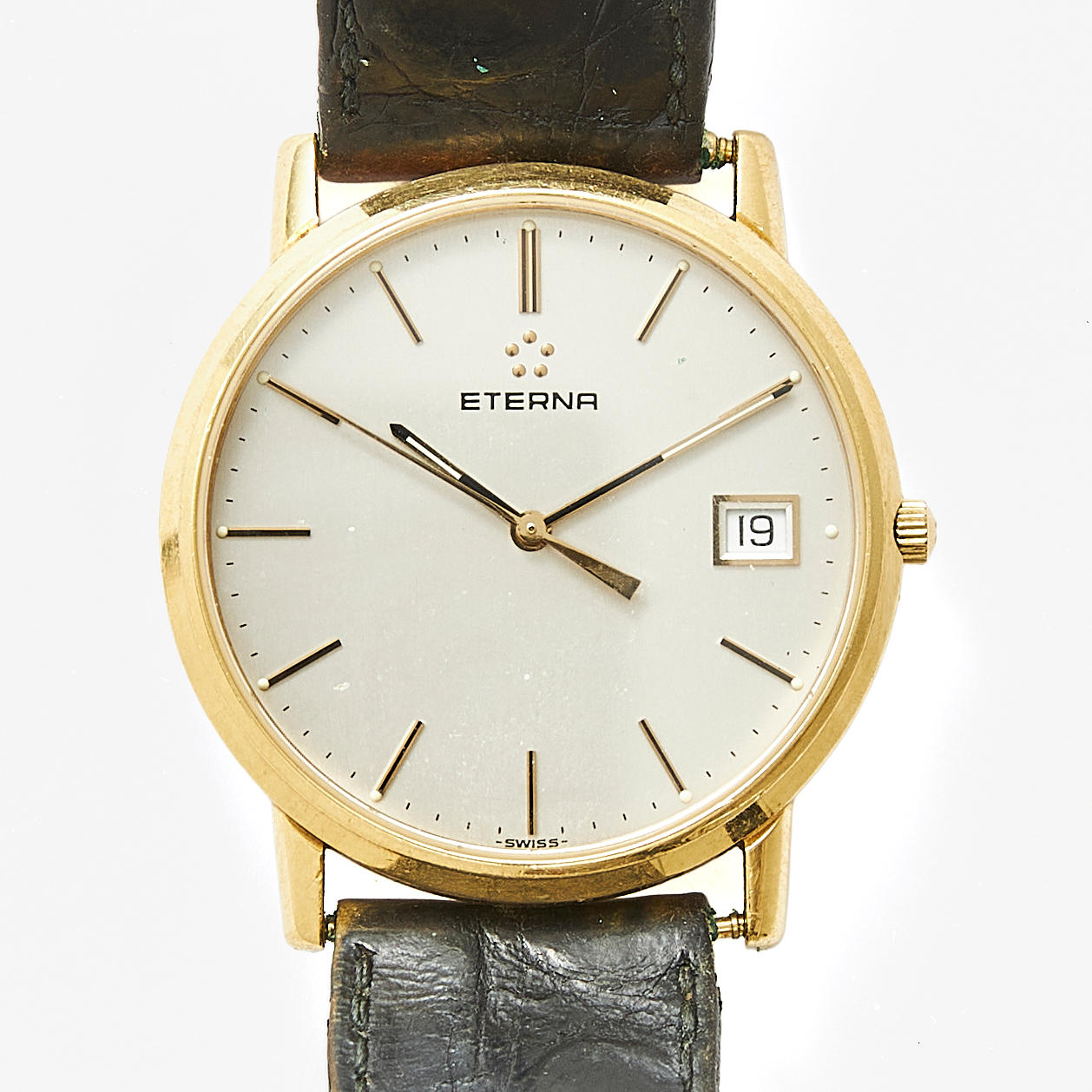 ETERNA, armbandsur, 34 mm, 18K guld, ca 1992.
